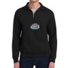 Super Sweats ® NuBlend ® 1/4 Zip Sweatshirt with Cadet Collar Thumbnail