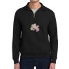Super Sweats ® NuBlend ® 1/4 Zip Sweatshirt with Cadet Collar Thumbnail