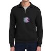 Super Sweats ® NuBlend ® 1/4 Zip Sweatshirt with Cadet Collar Thumbnail