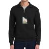Super Sweats ® NuBlend ® 1/4 Zip Sweatshirt with Cadet Collar Thumbnail
