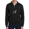 Super Sweats ® NuBlend ® 1/4 Zip Sweatshirt with Cadet Collar Thumbnail