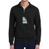 Super Sweats ® NuBlend ® 1/4 Zip Sweatshirt with Cadet Collar Thumbnail