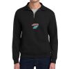 Super Sweats ® NuBlend ® 1/4 Zip Sweatshirt with Cadet Collar Thumbnail