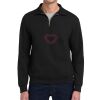 Super Sweats ® NuBlend ® 1/4 Zip Sweatshirt with Cadet Collar Thumbnail