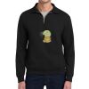 Super Sweats ® NuBlend ® 1/4 Zip Sweatshirt with Cadet Collar Thumbnail
