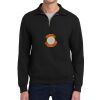 Super Sweats ® NuBlend ® 1/4 Zip Sweatshirt with Cadet Collar Thumbnail