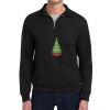 Super Sweats ® NuBlend ® 1/4 Zip Sweatshirt with Cadet Collar Thumbnail