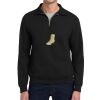 Super Sweats ® NuBlend ® 1/4 Zip Sweatshirt with Cadet Collar Thumbnail