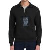 Super Sweats ® NuBlend ® 1/4 Zip Sweatshirt with Cadet Collar Thumbnail