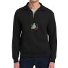 Super Sweats ® NuBlend ® 1/4 Zip Sweatshirt with Cadet Collar Thumbnail