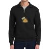 Super Sweats ® NuBlend ® 1/4 Zip Sweatshirt with Cadet Collar Thumbnail