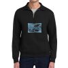Super Sweats ® NuBlend ® 1/4 Zip Sweatshirt with Cadet Collar Thumbnail