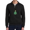 Super Sweats ® NuBlend ® 1/4 Zip Sweatshirt with Cadet Collar Thumbnail