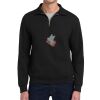 Super Sweats ® NuBlend ® 1/4 Zip Sweatshirt with Cadet Collar Thumbnail