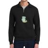 Super Sweats ® NuBlend ® 1/4 Zip Sweatshirt with Cadet Collar Thumbnail