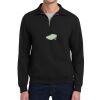 Super Sweats ® NuBlend ® 1/4 Zip Sweatshirt with Cadet Collar Thumbnail