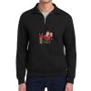 Super Sweats ® NuBlend ® 1/4 Zip Sweatshirt with Cadet Collar Thumbnail