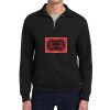 Super Sweats ® NuBlend ® 1/4 Zip Sweatshirt with Cadet Collar Thumbnail