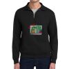 Super Sweats ® NuBlend ® 1/4 Zip Sweatshirt with Cadet Collar Thumbnail