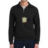 Super Sweats ® NuBlend ® 1/4 Zip Sweatshirt with Cadet Collar Thumbnail