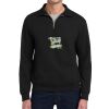 Super Sweats ® NuBlend ® 1/4 Zip Sweatshirt with Cadet Collar Thumbnail