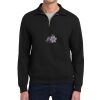 Super Sweats ® NuBlend ® 1/4 Zip Sweatshirt with Cadet Collar Thumbnail