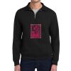 Super Sweats ® NuBlend ® 1/4 Zip Sweatshirt with Cadet Collar Thumbnail