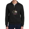 Super Sweats ® NuBlend ® 1/4 Zip Sweatshirt with Cadet Collar Thumbnail