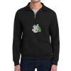 Super Sweats ® NuBlend ® 1/4 Zip Sweatshirt with Cadet Collar Thumbnail