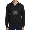 Super Sweats ® NuBlend ® 1/4 Zip Sweatshirt with Cadet Collar Thumbnail