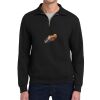 Super Sweats ® NuBlend ® 1/4 Zip Sweatshirt with Cadet Collar Thumbnail