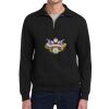 Super Sweats ® NuBlend ® 1/4 Zip Sweatshirt with Cadet Collar Thumbnail