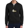 Super Sweats ® NuBlend ® 1/4 Zip Sweatshirt with Cadet Collar Thumbnail