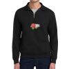 Super Sweats ® NuBlend ® 1/4 Zip Sweatshirt with Cadet Collar Thumbnail