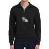 Super Sweats ® NuBlend ® 1/4 Zip Sweatshirt with Cadet Collar Thumbnail