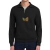 Super Sweats ® NuBlend ® 1/4 Zip Sweatshirt with Cadet Collar Thumbnail