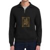 Super Sweats ® NuBlend ® 1/4 Zip Sweatshirt with Cadet Collar Thumbnail