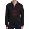 Super Sweats ® NuBlend ® 1/4 Zip Sweatshirt with Cadet Collar Thumbnail