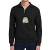 Super Sweats ® NuBlend ® 1/4 Zip Sweatshirt with Cadet Collar Thumbnail