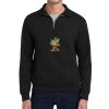 Super Sweats ® NuBlend ® 1/4 Zip Sweatshirt with Cadet Collar Thumbnail