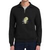 Super Sweats ® NuBlend ® 1/4 Zip Sweatshirt with Cadet Collar Thumbnail