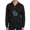 Super Sweats ® NuBlend ® 1/4 Zip Sweatshirt with Cadet Collar Thumbnail