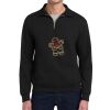 Super Sweats ® NuBlend ® 1/4 Zip Sweatshirt with Cadet Collar Thumbnail