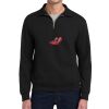 Super Sweats ® NuBlend ® 1/4 Zip Sweatshirt with Cadet Collar Thumbnail