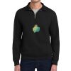 Super Sweats ® NuBlend ® 1/4 Zip Sweatshirt with Cadet Collar Thumbnail