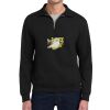 Super Sweats ® NuBlend ® 1/4 Zip Sweatshirt with Cadet Collar Thumbnail