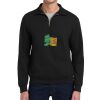Super Sweats ® NuBlend ® 1/4 Zip Sweatshirt with Cadet Collar Thumbnail