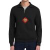 Super Sweats ® NuBlend ® 1/4 Zip Sweatshirt with Cadet Collar Thumbnail