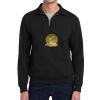 Super Sweats ® NuBlend ® 1/4 Zip Sweatshirt with Cadet Collar Thumbnail