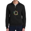 Super Sweats ® NuBlend ® 1/4 Zip Sweatshirt with Cadet Collar Thumbnail